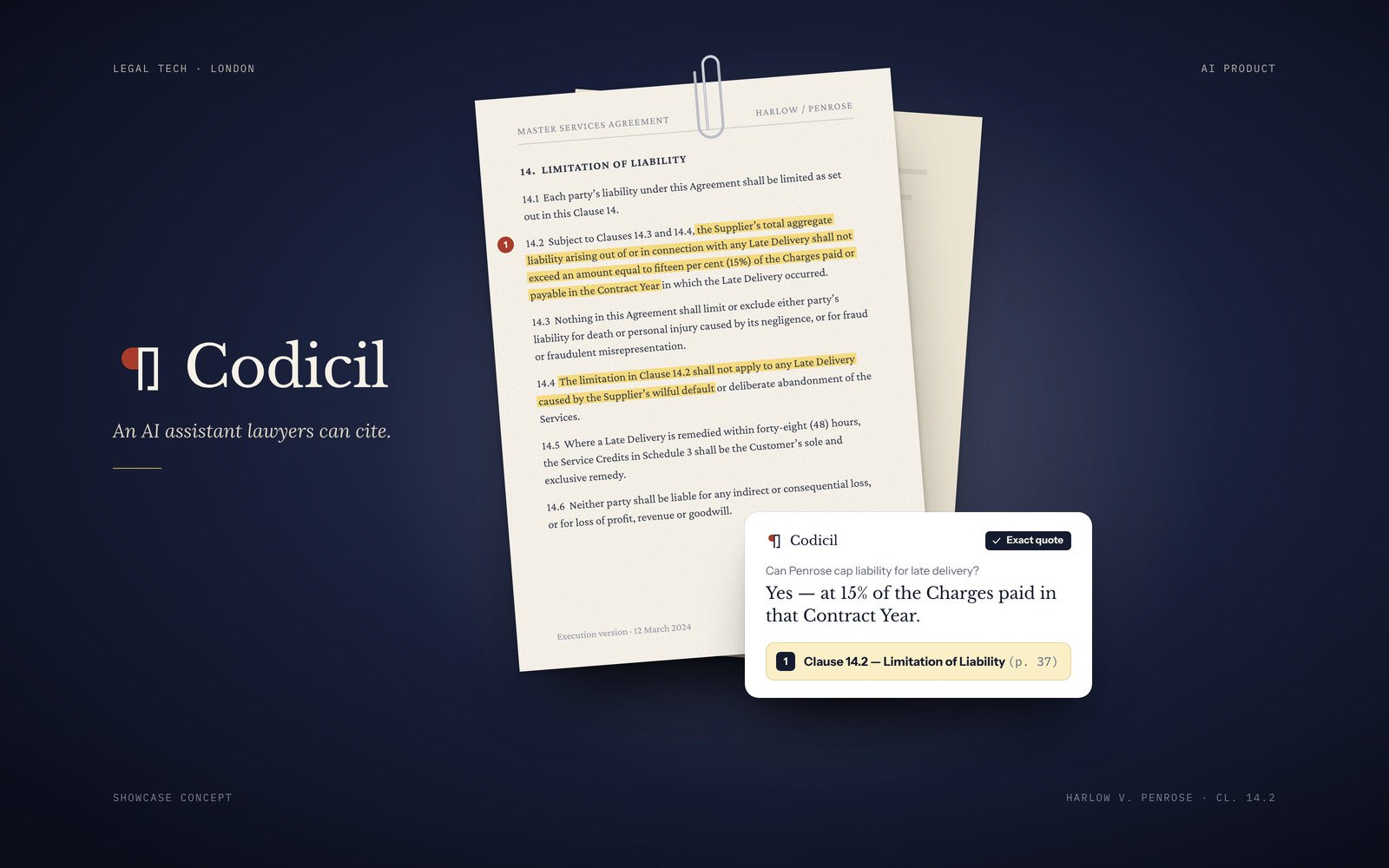 Codicil